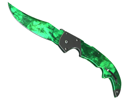 ★ Falchion Knife | Gamma Doppler (Factory New) - Emerald