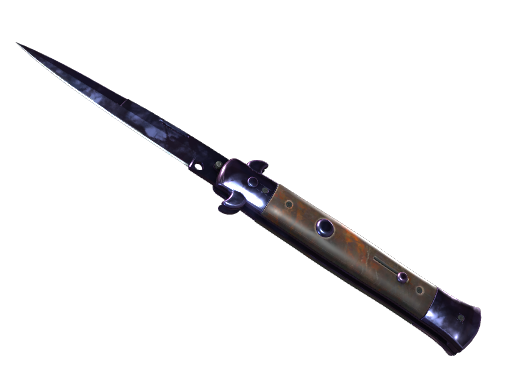 ★ Stiletto Knife | Doppler (Minimal Wear) - Black Pearl